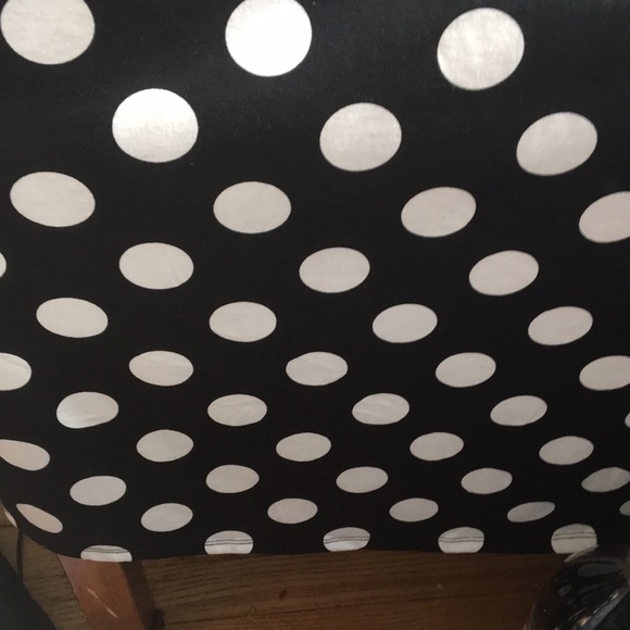 Lularoe polka dot dress 2X black and white - Picture 6 of 8